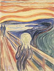 Quadro "O Grito" - "The Scream" - do pintor noruegues Edvard Munch