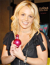 Britney Spears promove seu perfume "In Control" em Nova York