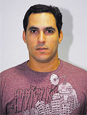 O substituto de Fernando Orozco, o skatista Felipe Cobra, 30 anos