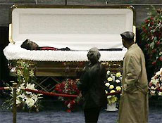 Funeral de James Brown, que morreu no dia 25 de dezembro do ano passado