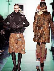 Criao do estilista Jean Paul Gaultier para nverno 2007-2008