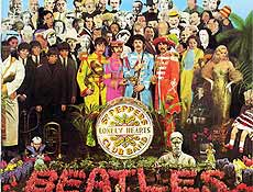Capa do disco "Sgt. Pepper's", dos Beatles