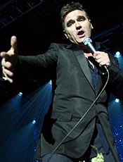 O cantor Morrissey, ex-Smiths