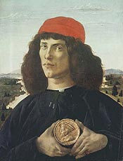 Galeria Uffizi tem a maior coleo do pintor italiano Sandro Boticelli