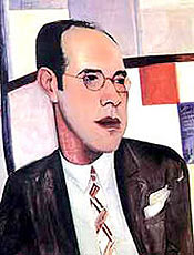 Escritor Mrio de Andrade retratado pelo artista Lasar Segall