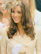 Namorada do prncipe William, Kate Middleton, eleita beleza natural 