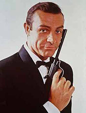 Sean Connery como o agente 007