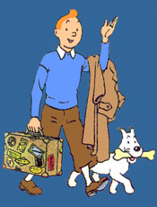Jornalista Tintin  o personagem mais conhecido do belga Herg