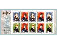 Servio postal frans "La Poste" lana selo especial em homenagem a Harry Potter
