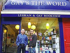 "Gay's The Word", nica livraria de Londres dedicada exclusivamente ao pblico gay