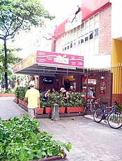 Restaurante "Colher de Pau", na r. Farme de Amoedo, em Ipanema