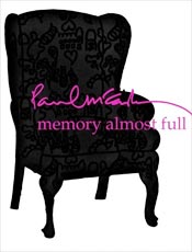 "Memory Almost Full"  o novo disco de McCartney, que chega em junho