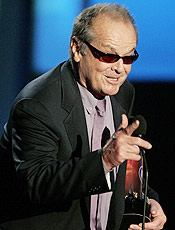 Jack Nicholson  o ator com mais indicaes e premiaes do Oscar