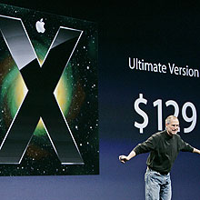 Steve Jobs fala sobre o Leopard, a nova versão do sistema operacional Mac OS