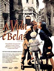 Roberto Benigni ganhou o Oscar de melhor ator por "A Vida É Bela", em 1998