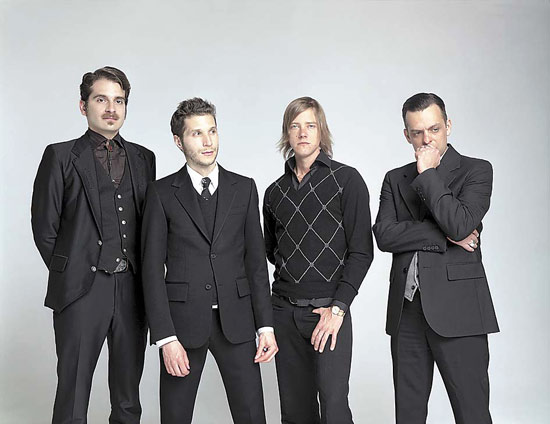 Integrantes da banda norte-americana Interpol; novo disco ser lanado no incio de 2010