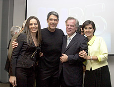 Carla Vilhena, William Bonner, Fátima Bernardes e Chico Pinheiro