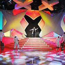Novo cenrio do "TV Xuxa", que volta mais interativo e familiar no prximo sbado (10)