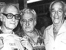 Pierre Verger, Jorge Amado e Carybé, na Bahia