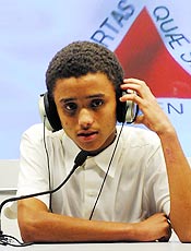 Eder, 15, vencedor do "Soletrando"