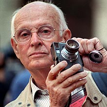 Henri Cartier-Bresson morreu no dia 2 de agosto de 2004, na Frana, aos 95 anos