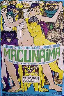 Pster de "Macunama", do cineasta Joaquim Pedro de Andrade, que morreu em 1988