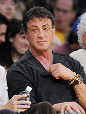 O ator Sylvester Stallone que irá atuar e dirigir o longa "The Expendables"