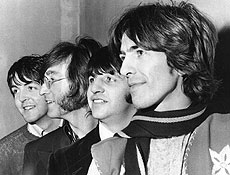 A partir da esquerda: Paul McCartney, John Lennon, Ringo Starr e George Harrison