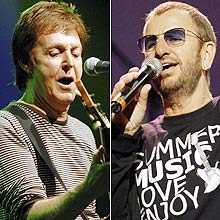 Show de Paul McCartney e Ringo Starr será transmitido pelo site criado por David Lynch