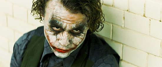 Heath Ledger como Coringa no filme &quot;O Cavaleiro das Trevas&quot; / The Dark Knight / Batman
