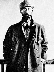 O então major Percy Harrison Fawcett no Peru, em foto de 1911