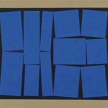 "Metaesquema 19", de Helio Oiticica, bateu recorde para o artista em leilão nos EUA
