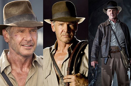 Harrison Ford na pele do personagem Indiana Jones, que pode ganhar novo filme