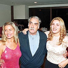 Vera Fischer, Rafaella Fischer e Perry Salles; ex-marido era um amigo prximo da atriz