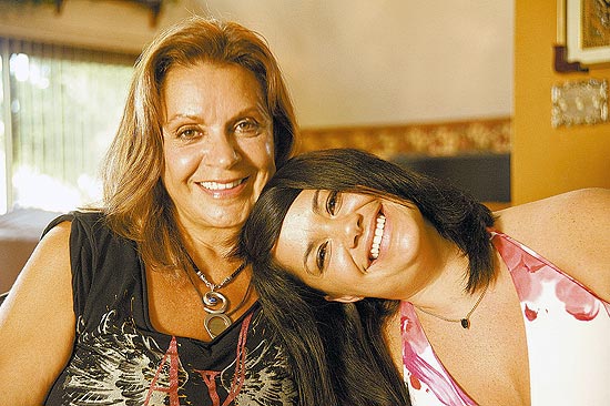 Sky Keys e sua filha com Raul, Scarlet Seixas; ex-mulher gravou depoimento para documentário