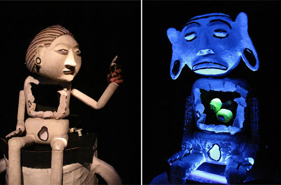 Espetáculo de bonecos traz cultura original da região amazônica para o centro de São Paulo