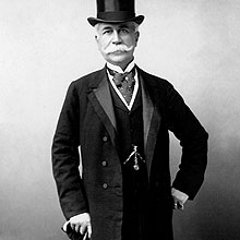 Joaquim Nabuco em foto da poca em que foi embaixador em Washington, de 1905 a 1910