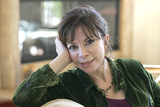 A escritora chilena Isabel Allende