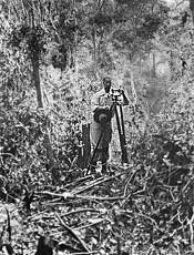 Coronel Percy Fawcett mapeando a fronteira entre Brasil e Bolvia