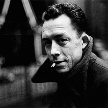 O filsofo argelino Albert Camus retratado pelas lentes de Henri Cartier-Bresson