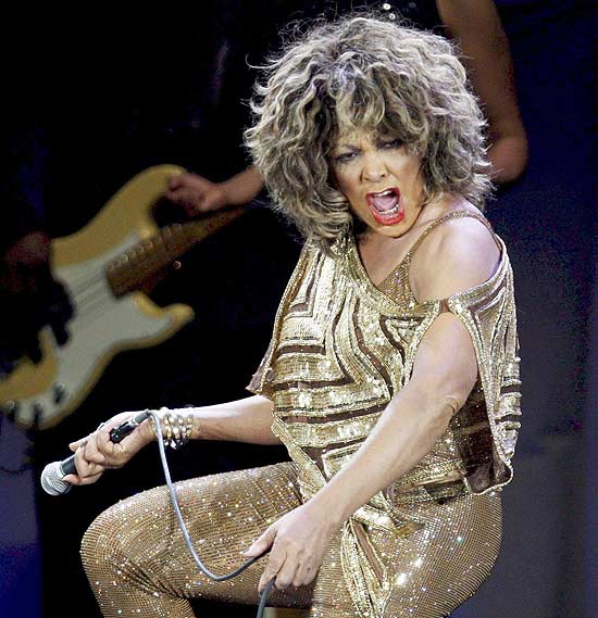 A cantora Tina Turner, que deve receber a cidadania sua
