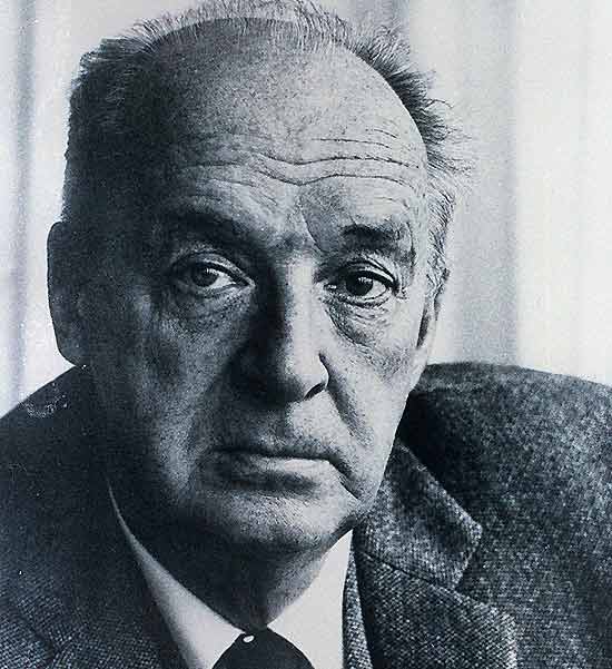 O escritor Vladimir Nabokov