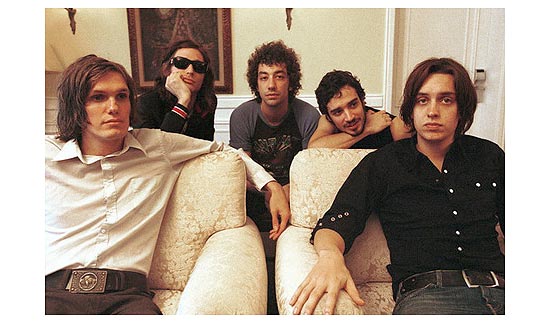 Os integrantes do Strokes; primeiro disco da banda, "Is This It", foi eleito o melhor lbum da dcada
