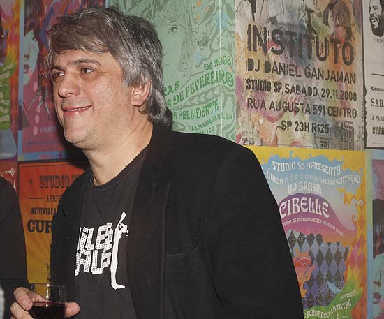 Mário Bortolotto, durante lançamento do Studio SP Incentiva; dramaturgo foi baleado neste sábado de madrugada
