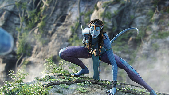 Cena de "Avatar", filme deve liderar as bilheterias de cinema nos EUA pela stima semana