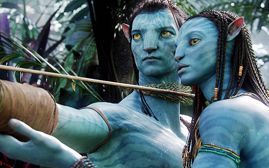Cena do filme "Avatar", que teve boa estreia ontem nos cinemas, mas não conseguiu bater "O Senhor dos Anéis"