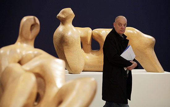 Exposio do escultor britnico Henry Moore em Londres