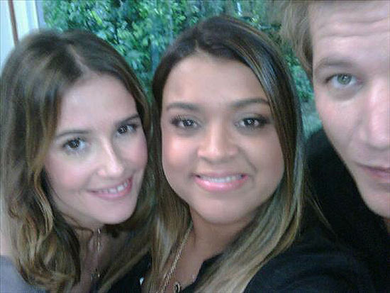 Deborah Secco, Preta Gil e Diego Alemão, em foto colocada no Twitter da cantora