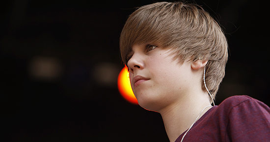 O dolo adolescente Justin Bieber