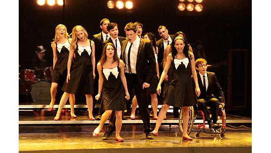 Cena de "Hell-O", exibido na tera-feira (13)  noite nos Estados Unidos, que rendeu recorde de audincia a "Glee"